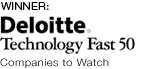 Winner: Deloitte Technology Fast 50 Companies to Watch